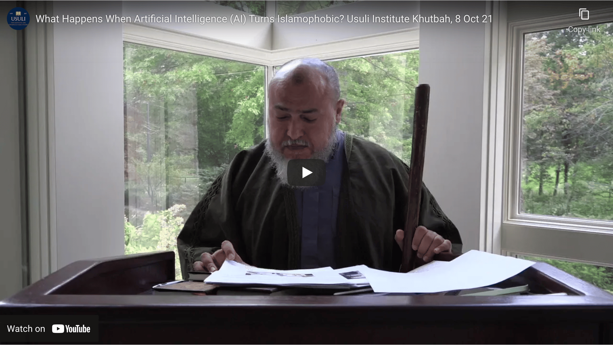 "What Happens When Artificial Intelligence (AI) Turns Islamophobic?"