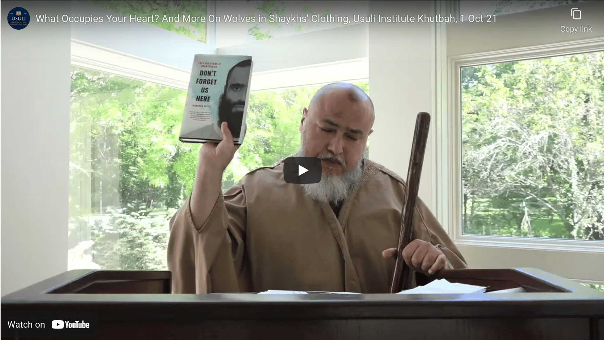 "What Occupies Your Heart? And More On Wolves in Shaykh's Clothing"