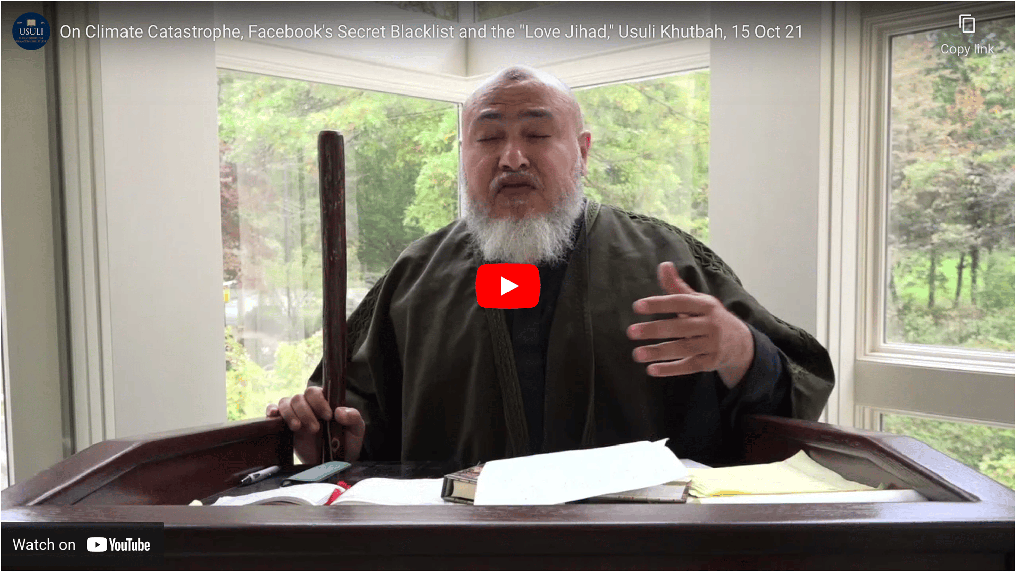 "On Climate Catastrophe, Facebook's Secret Blacklist and the 'Love Jihad'"