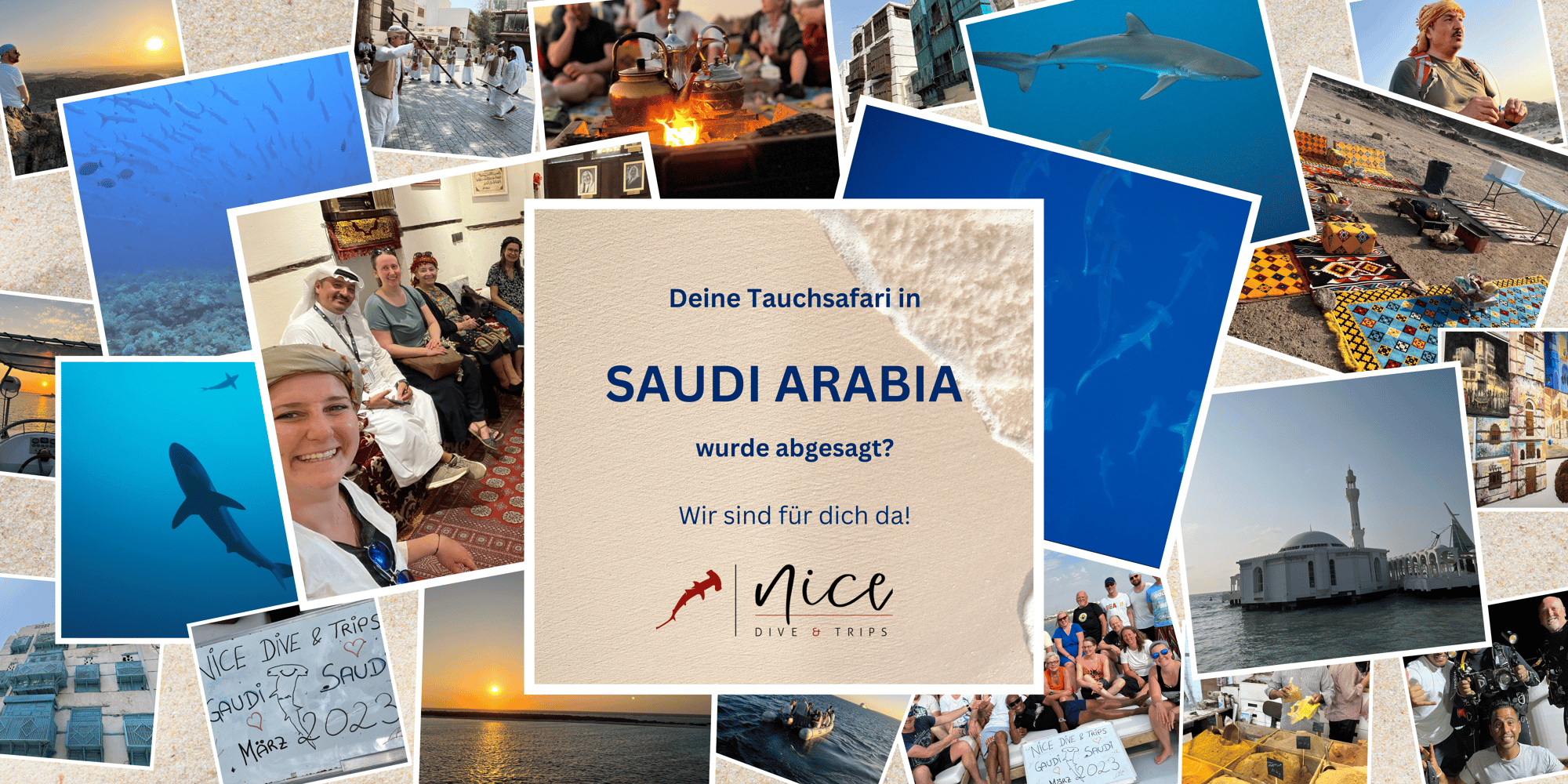 Tauchsafari in Saudi Arabien abgesagt? Wir sind für Dich da!