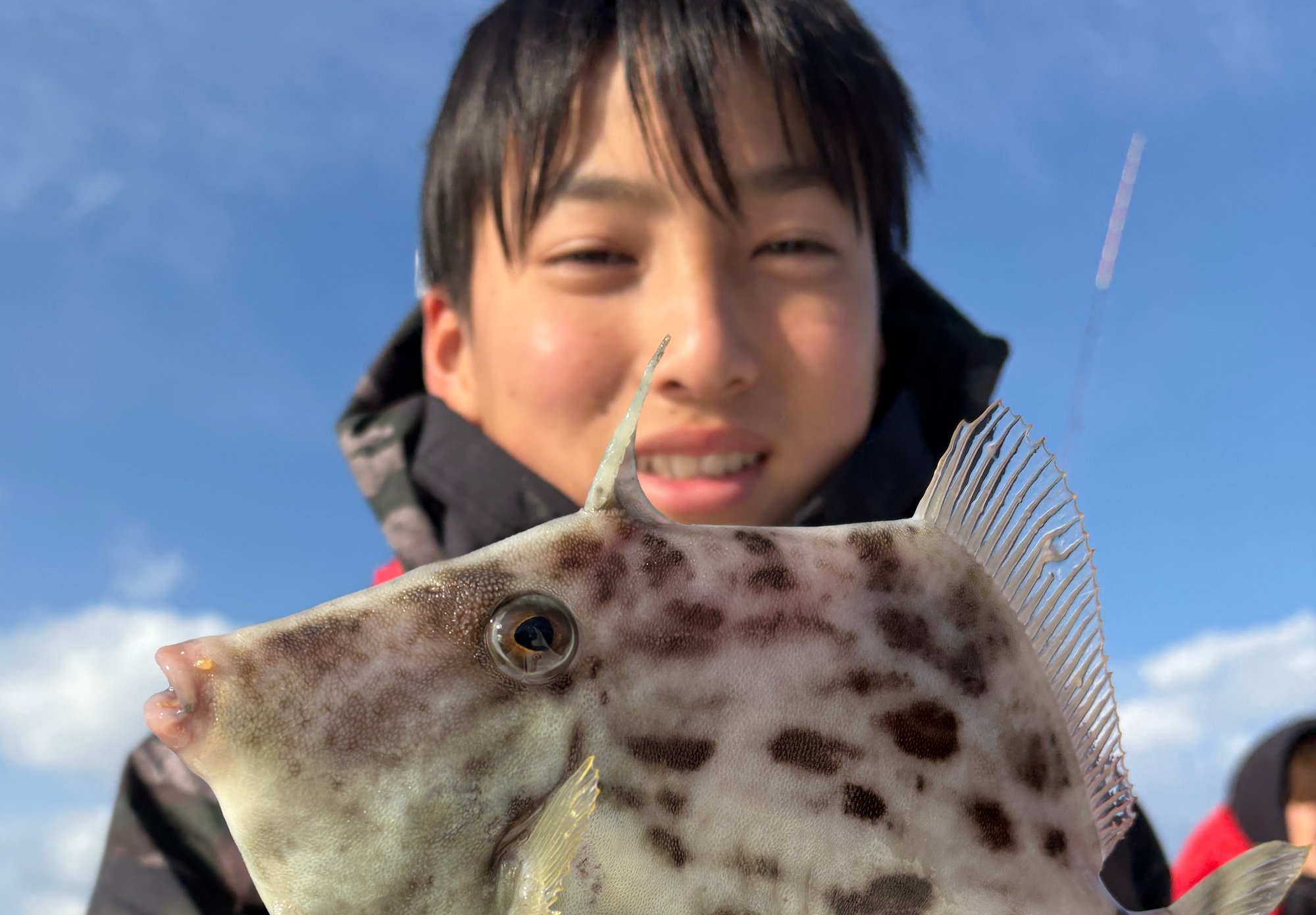 12月31日　カワハギ　釣果
