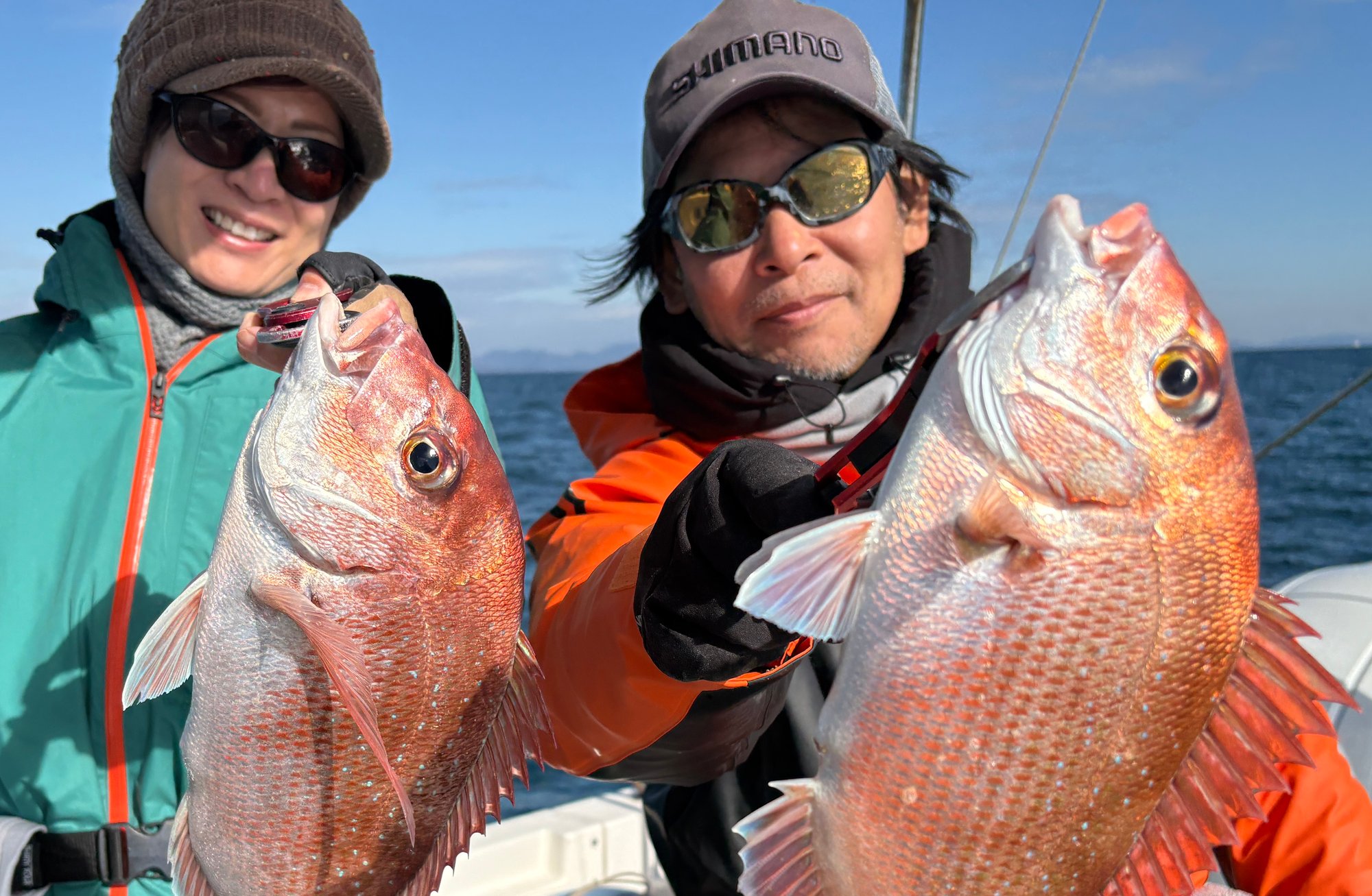 12月29日　タイラバ　釣果