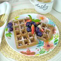 Zuckerfreie Mehrkornwaffeln