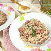 Risotto con Luganighe