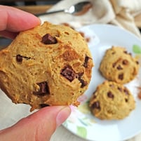 Pumpkin Spice Choco Chip Cookies