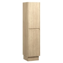 Fienza Edge Scandi Oak Tallboy On Kickboard