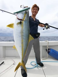 alt="ヒラマサ攻略に最適なジャンプライズ かっ飛び棒150MEGAのキャスティング性能"