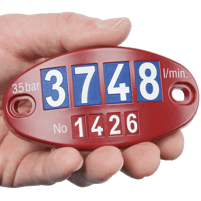 Drucken, Kunststoffschild