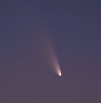 Panstarrs am 03.03.2013 über Brisbane (Astronomy Education Services/Gingin Observatory on NASA website)