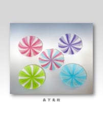 藤田喬平 手吹きヴェニス銘々皿｜森下美術