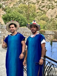 モロッコ人男性の愛情表現は豊です/青い街シャウエン在住 実加のブログ