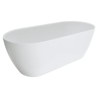 Kaya 1700 Lightweight Resin Stone Bath ,Kaya 1500 Lightweight Resin Stone Bath, Fienza, Builders Discount Warehouse