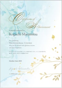 ディプロマテンプレートNo.10