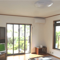 内装リフォーム　施工事例　フローリング貼り替え 千葉・佐倉市中志津のリフォーム 株式会社スリーエイトホーム　畳表替え　クロス貼り替え