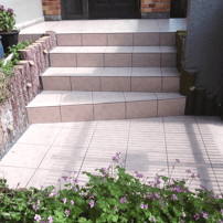 外構リフォーム　施工事例　門まわり　駐車場　庭 千葉・佐倉市中志津のリフォーム 株式会社スリーエイトホーム