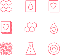Calcium Stearat Swedcoat CMC Carboxymethylcellulose Niklacell Trockenfestigkeit Marebond MareZyme Enzym Masseleimung Dymar Insize Kentol Marecoll Mareasa Polyacrylate Maredis Prozesschemikalien Fomar Mareclean Oberflächenleimung Maresize Nassfestigkeit