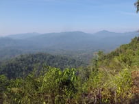 Landscape in Kaeng Krachan, Prachuab Khiri Khan province, southern Thailand