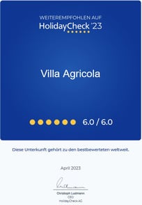 Holidaycheck 2023 Villa Agricola