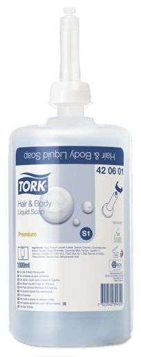 Tork Premium Flüssigseife Hair & Body für S1 System
