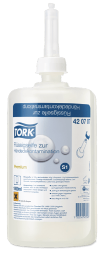 Tork Premium Hände Dekontaminationsseife antibakteriell für S1 System