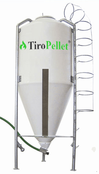 Pelletsilo Außensilo