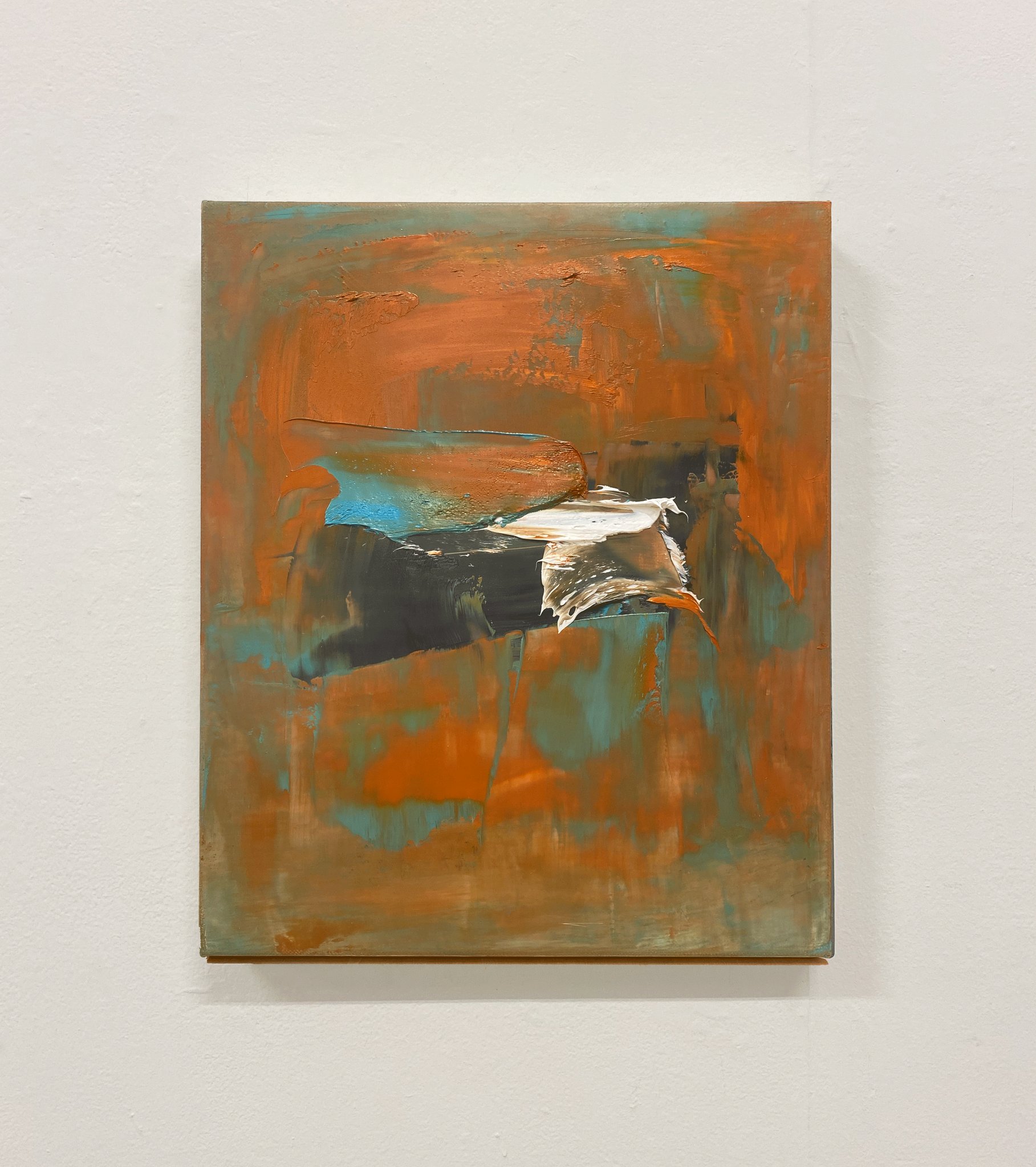 風を逃れて, 2020, oil on canvas, F8