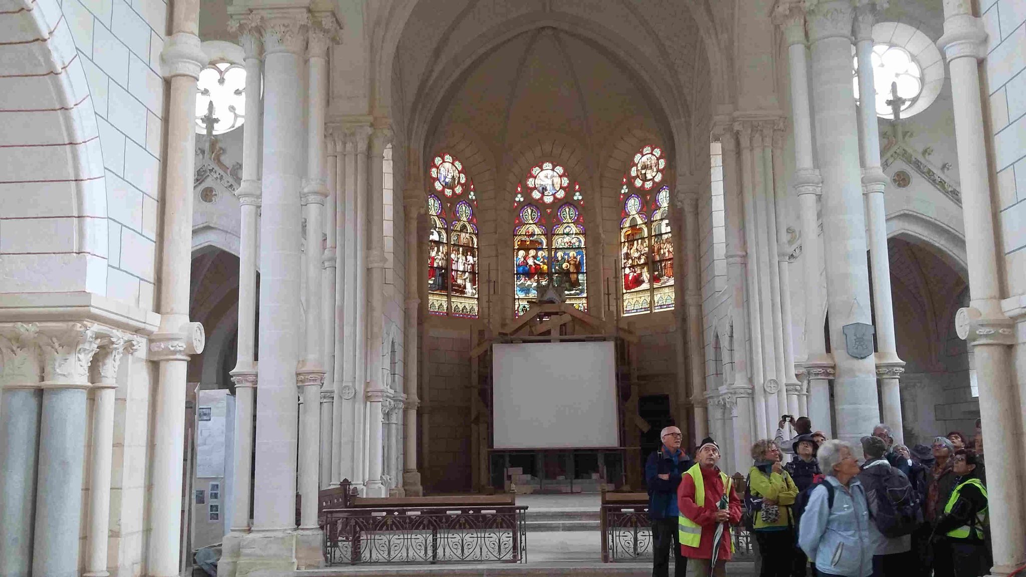 L'intérieur de la basilique