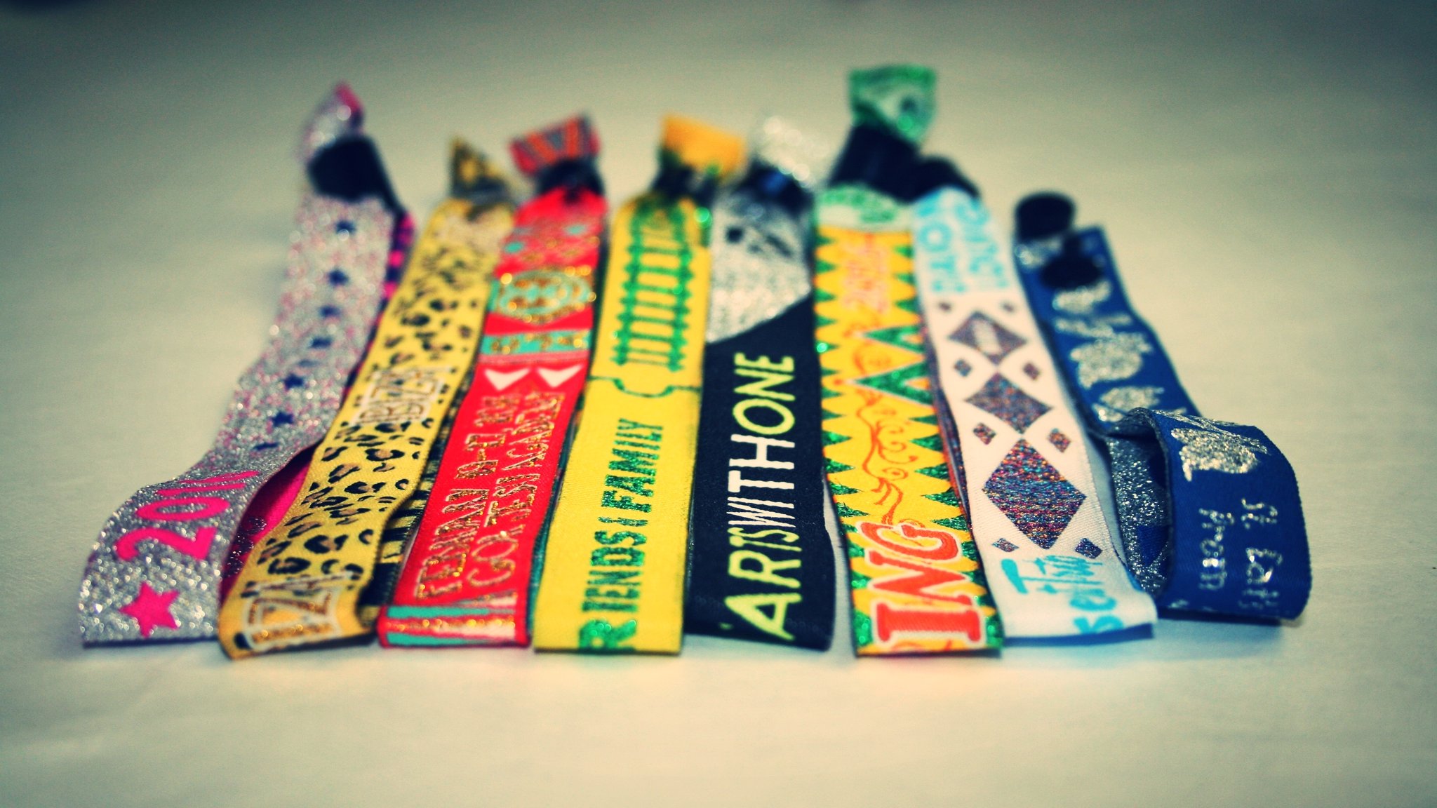 Customise your bands with UV, Metallic thread and variable data