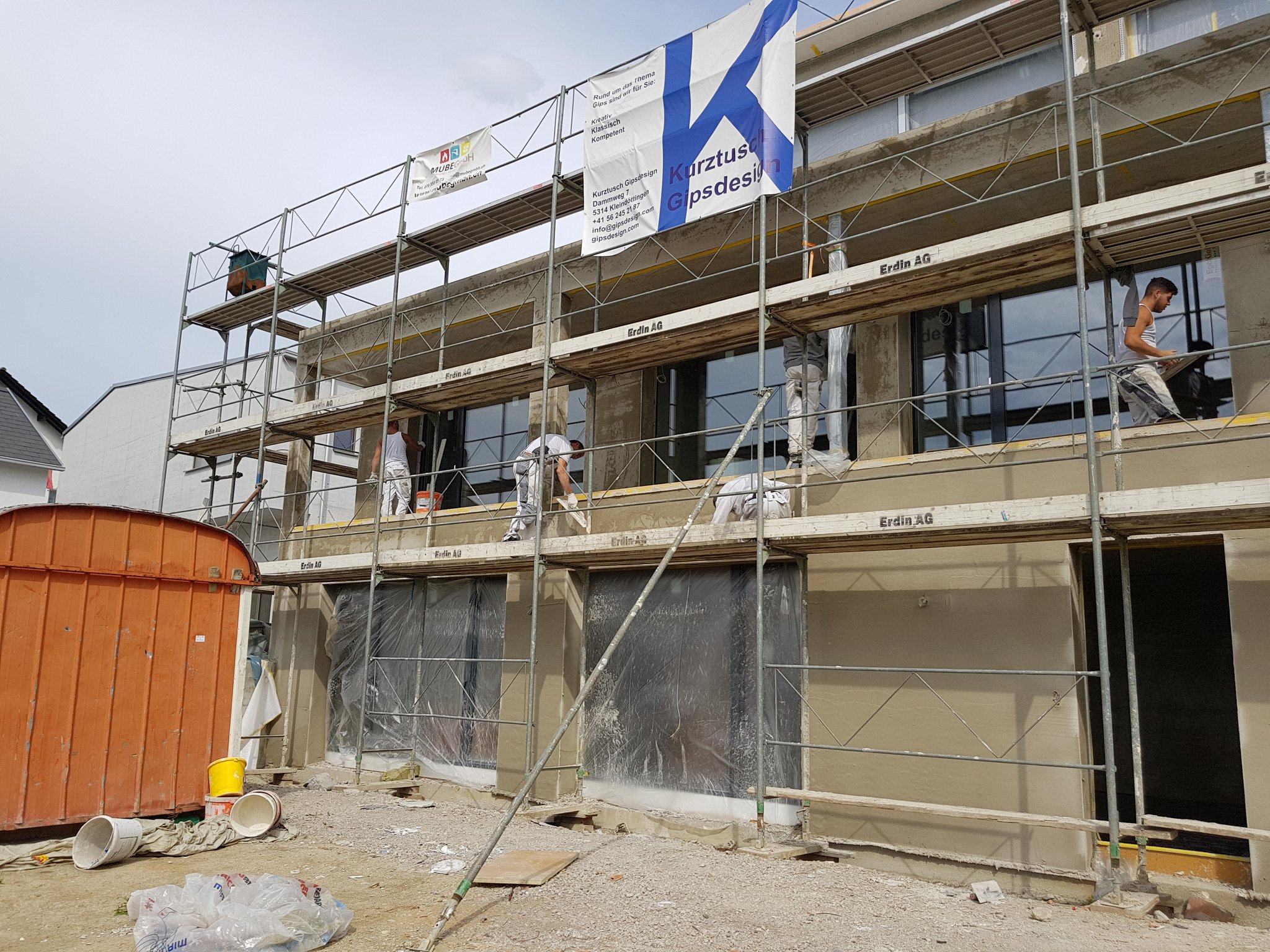 äussere Gipserarbeiten