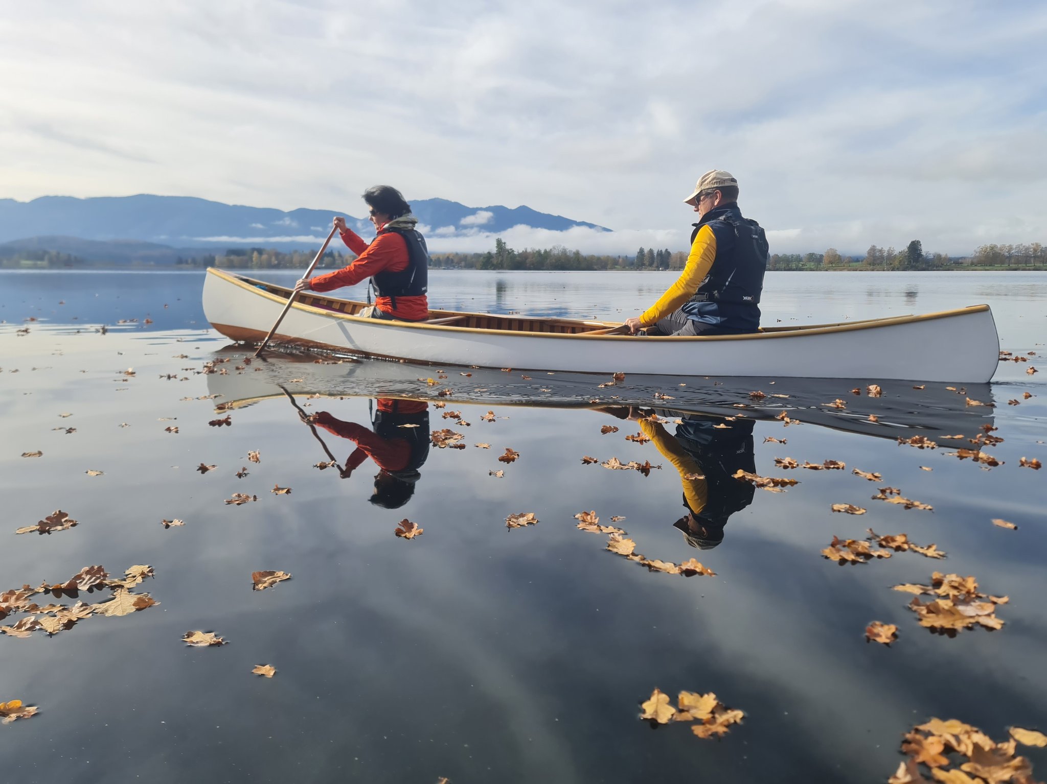 Abpaddeln am Staffelsee