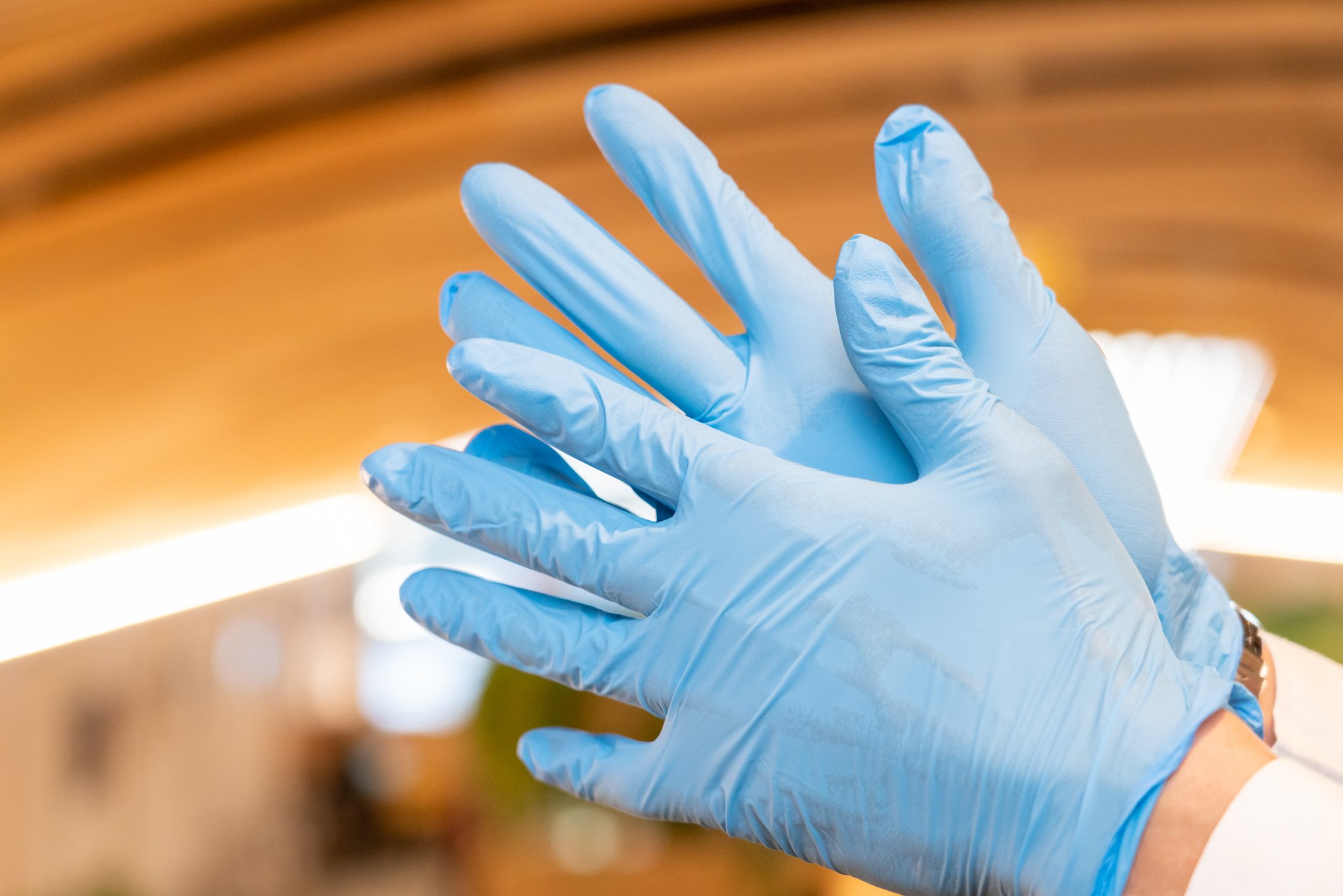 クリーン手袋など各種衛生用品