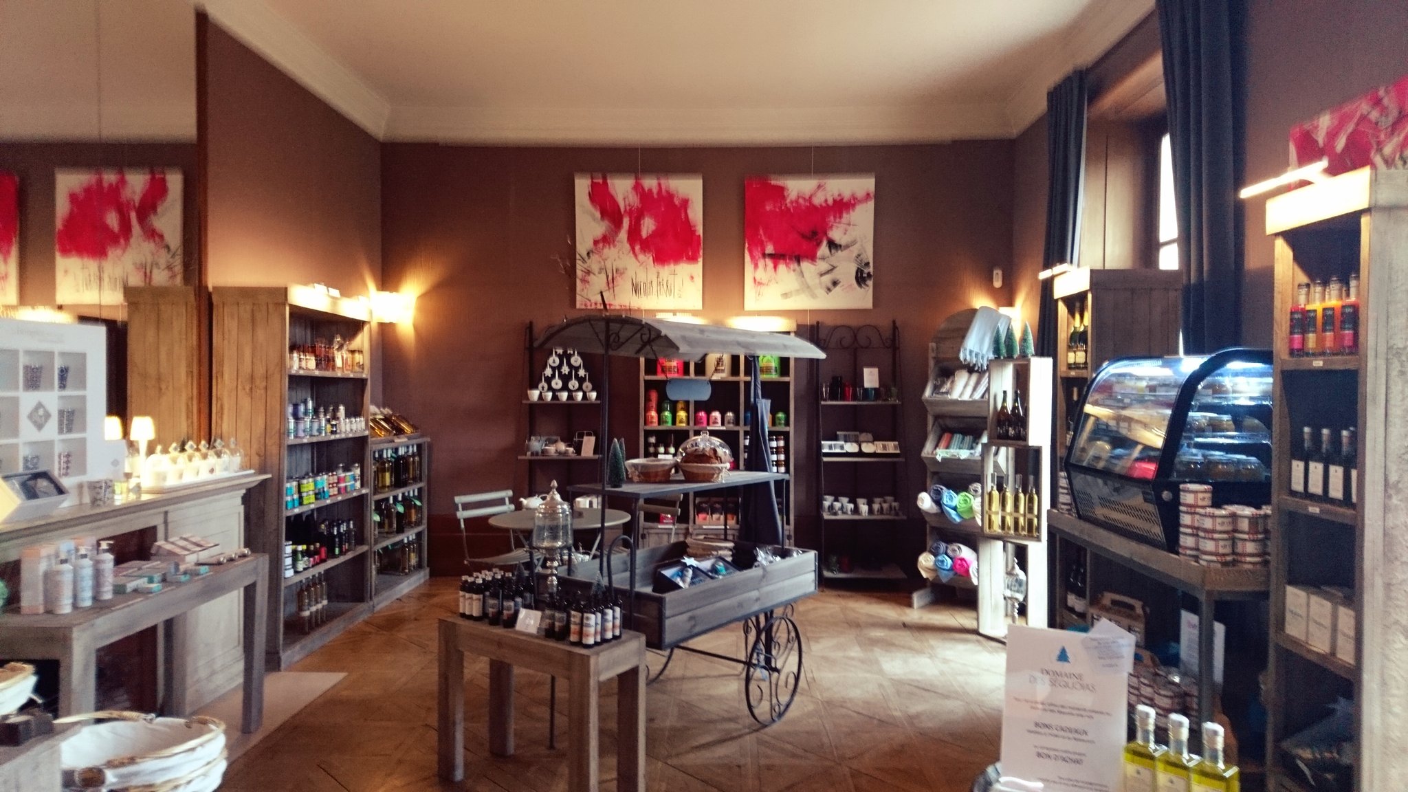 Verrine, vin, saumon d'Ecosse, sauce soja 5 ans d'âge...