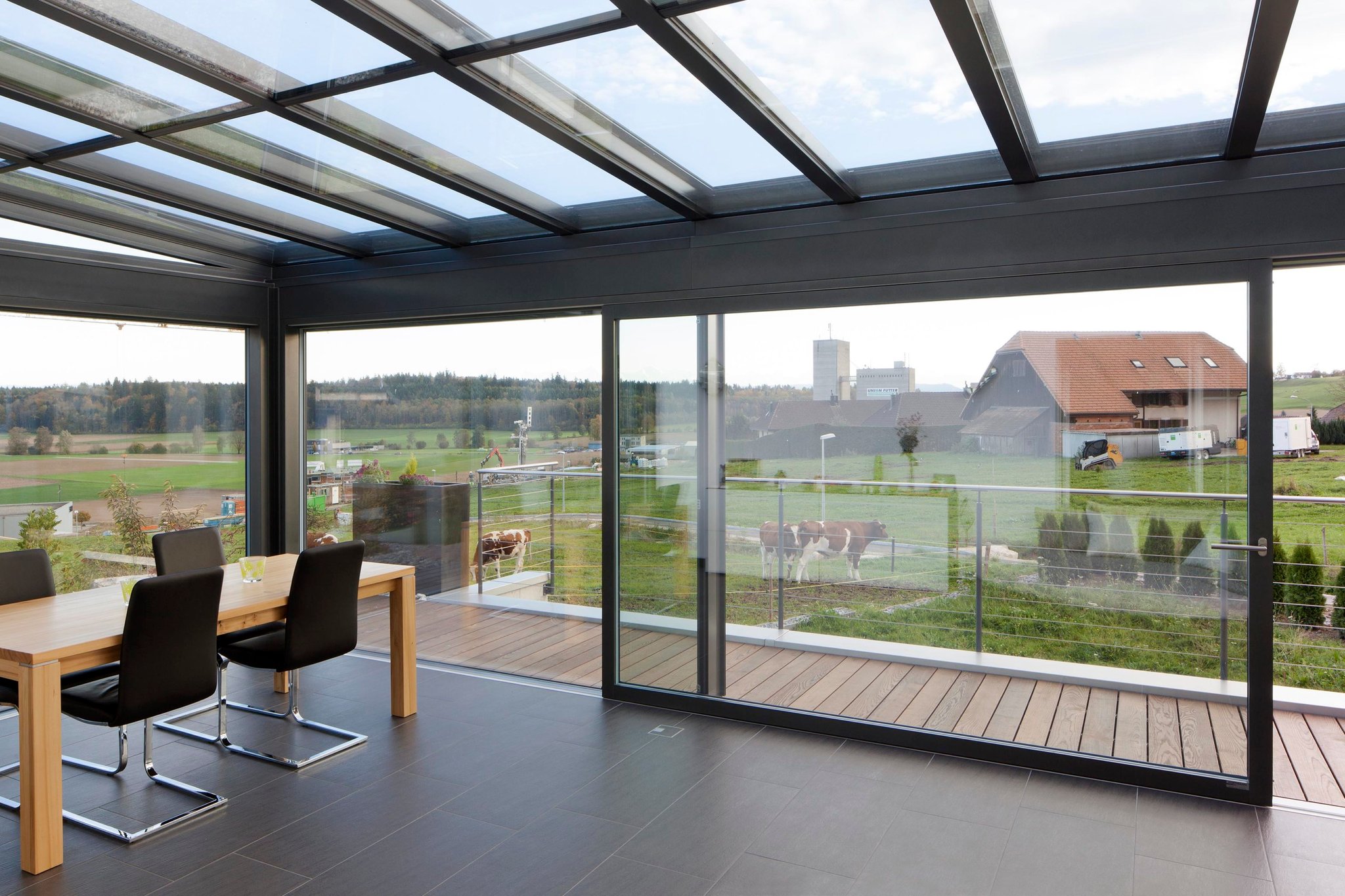 Endlich einen sauberen Wintergarten