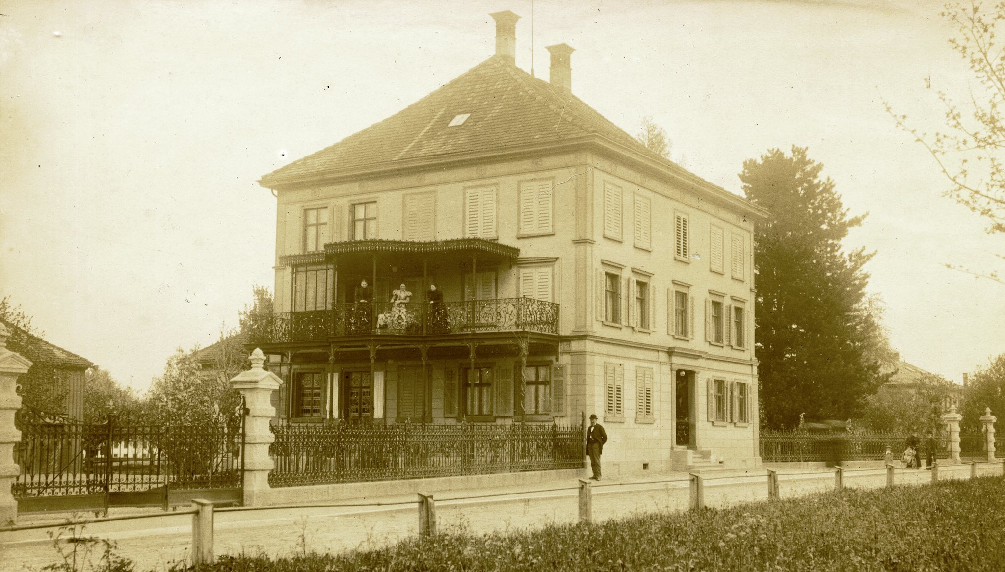 Das Lindengut um 1900