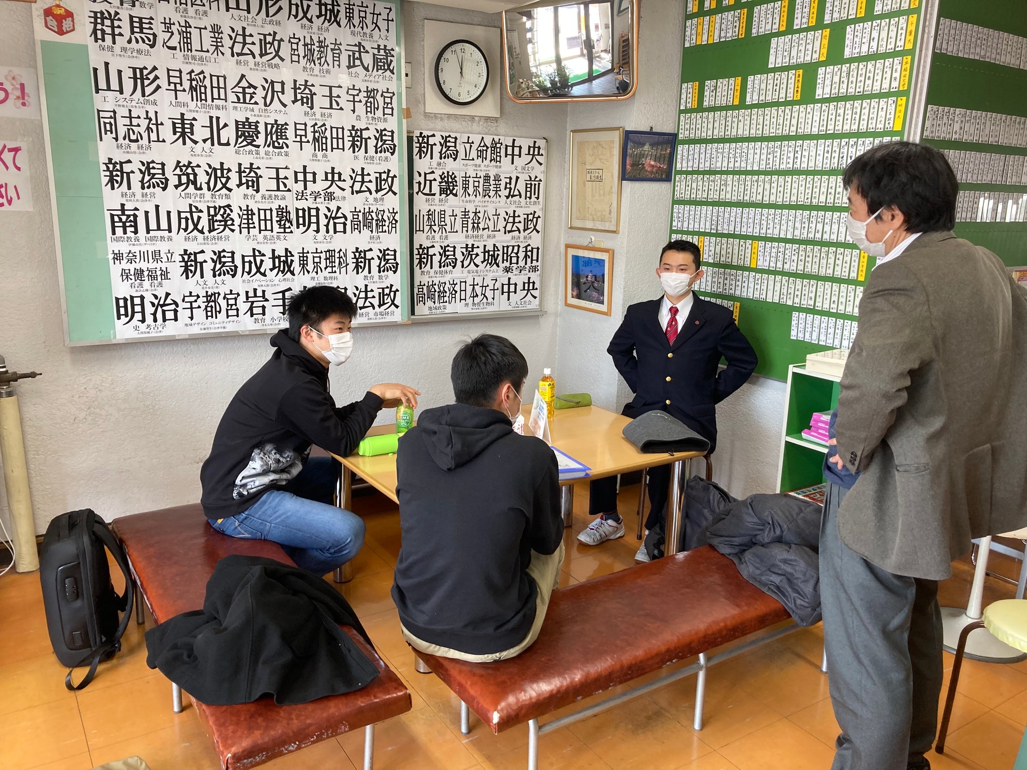 先生との距離が近いのがいい!