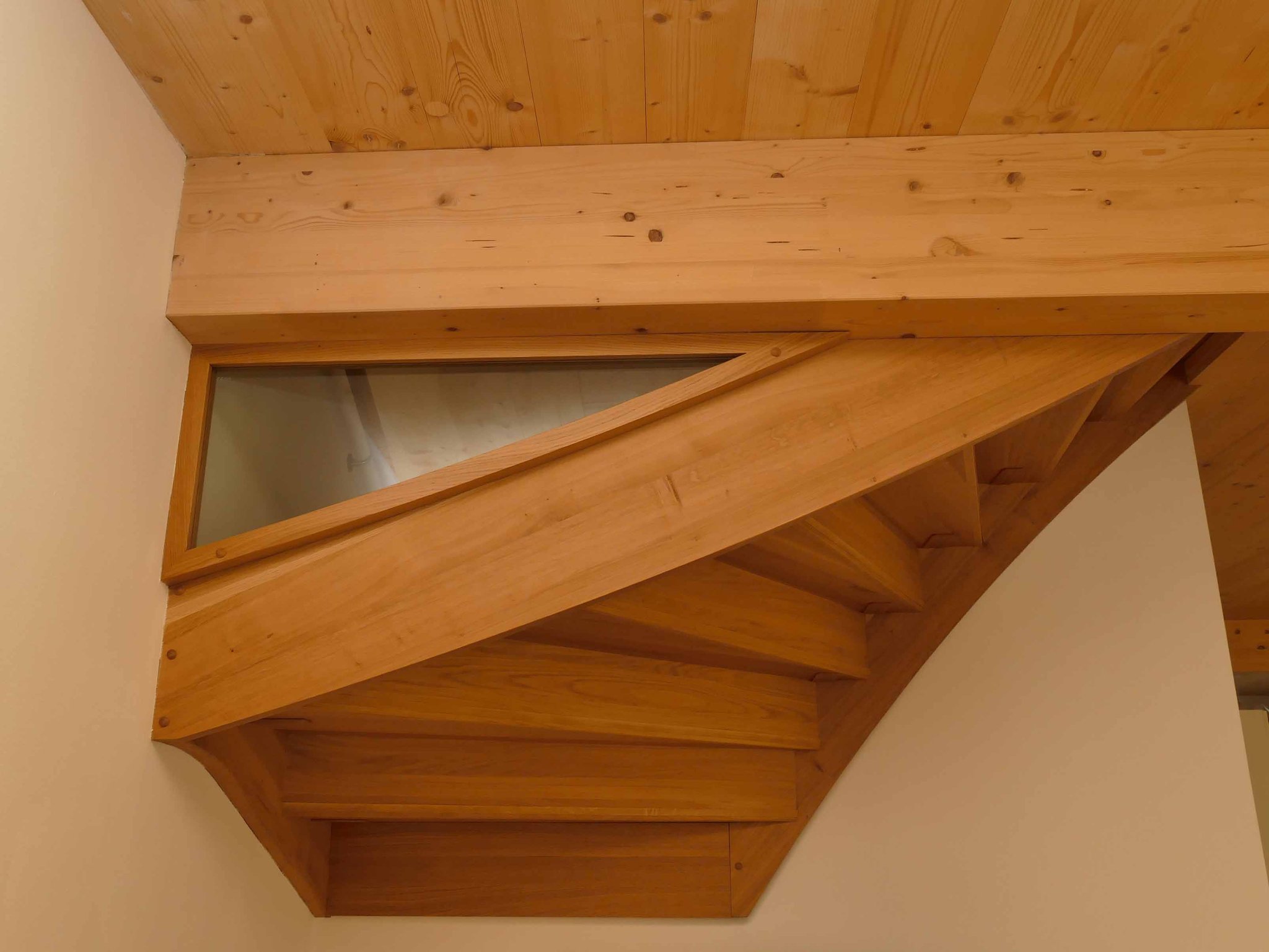 Stiegenansicht vom Wohnzimmer