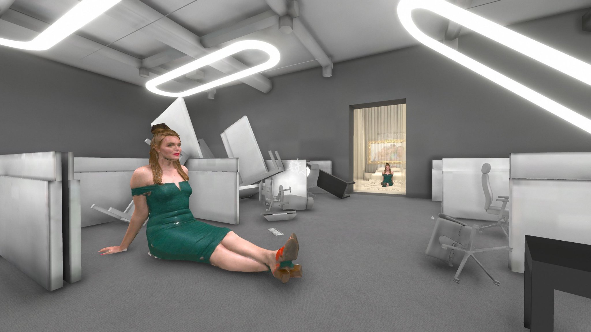 Rebecca Merlic, GLITCHBODIES, 2022-ongoing