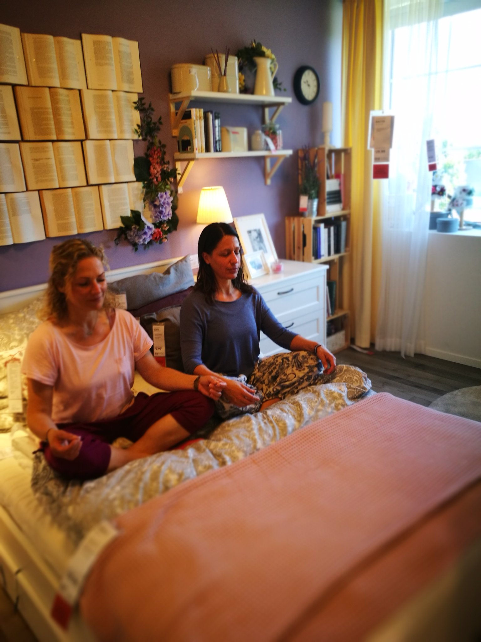 Meditatio mit Katharina und Jana