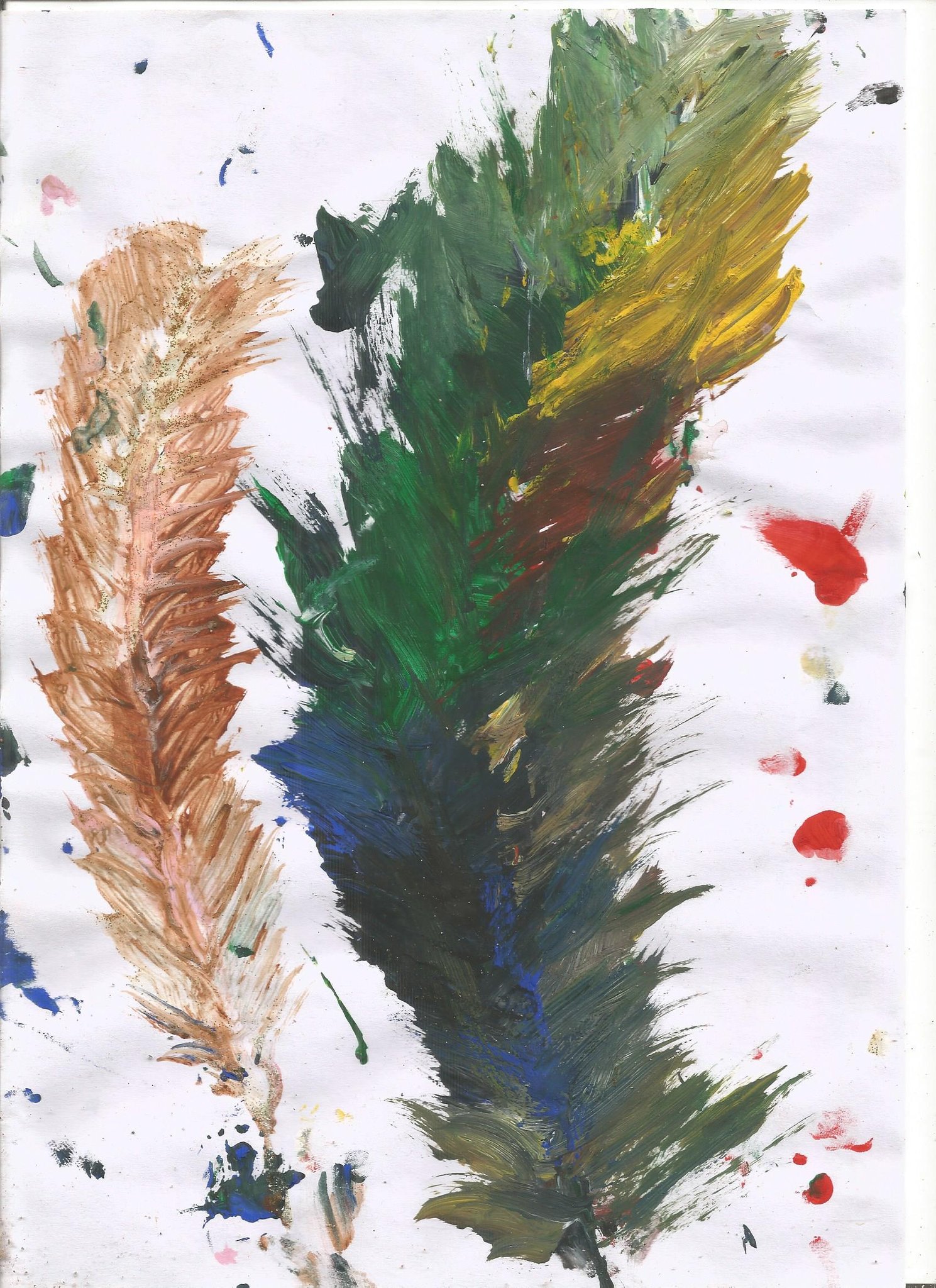 Toothbrush, watercolour