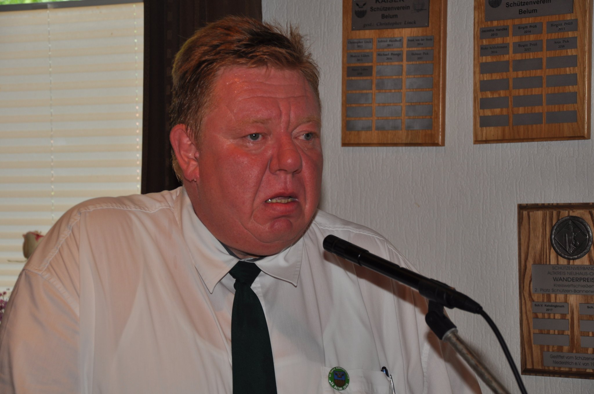 Michael Prange, Präsident des SV Belum