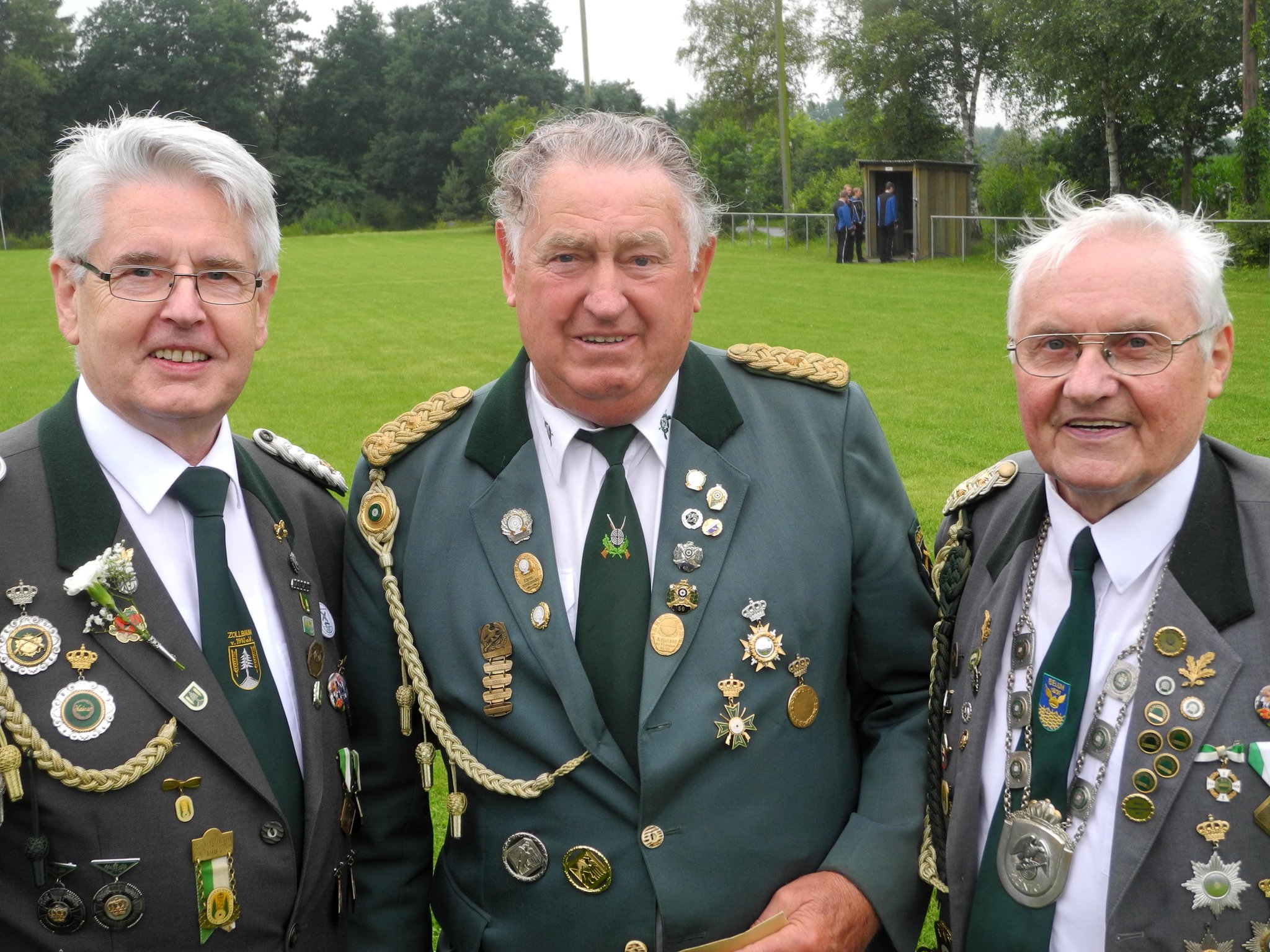 Unter alten Vorstandskameraden. Foto: Bauer