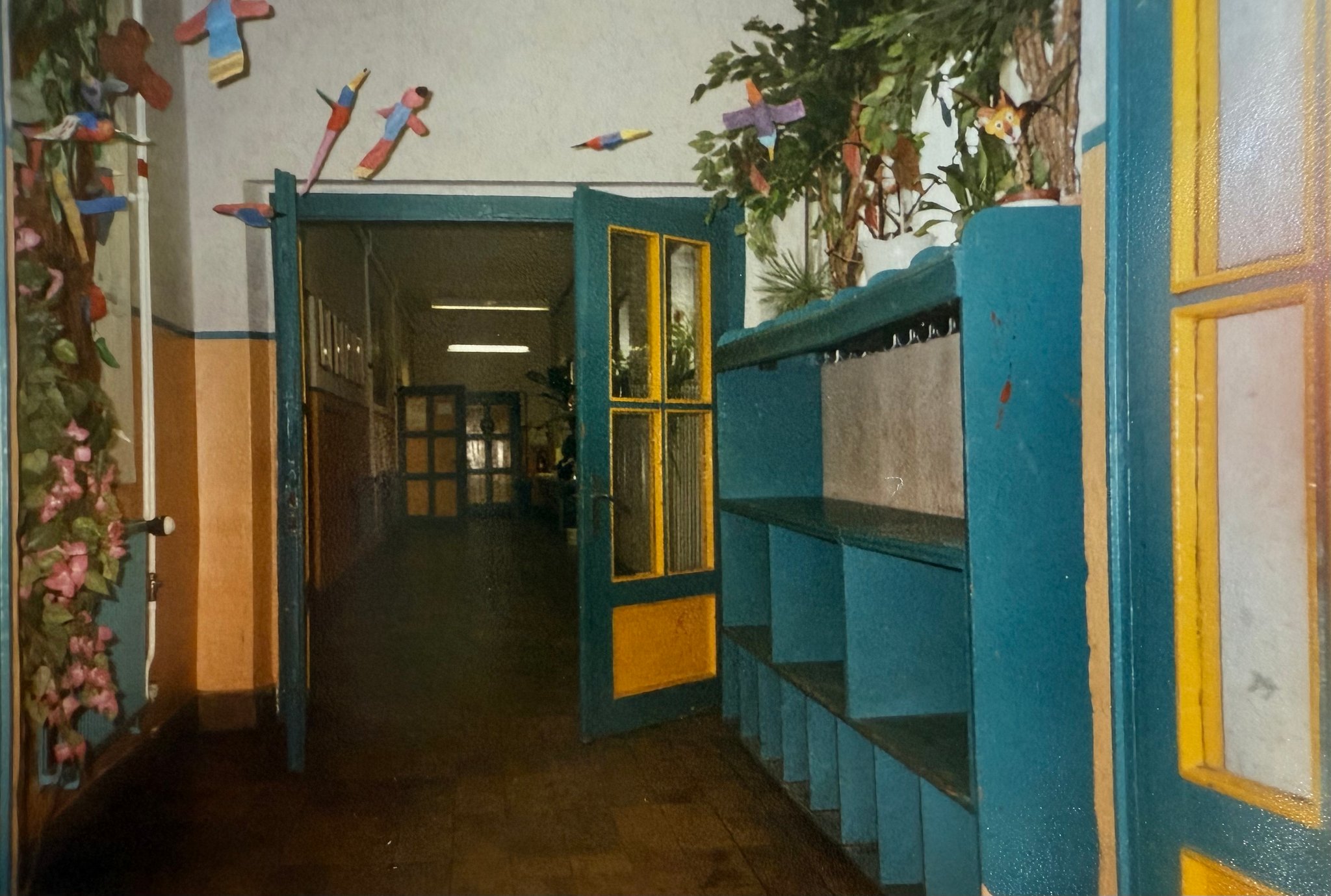 Das alte Schul- und Hortgebäude im "Schafstall"