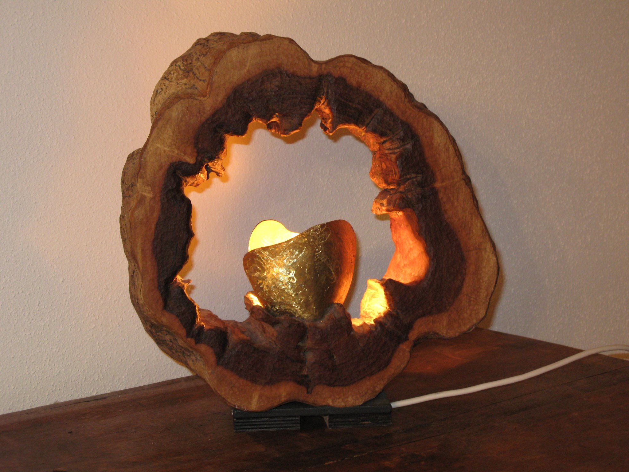 Lichtrad, Lichtobjekt, Kraftobjekte Wolfgang Wallner Hall in Tirol