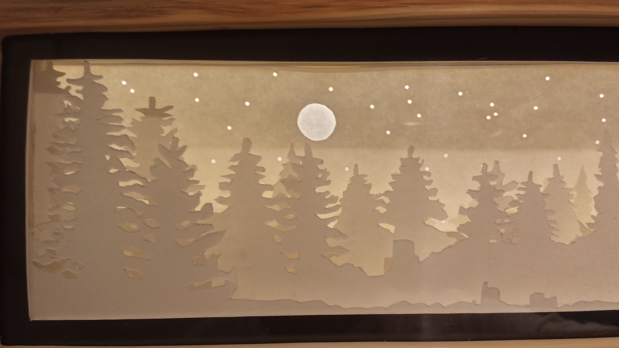 LED Landschaft Detail