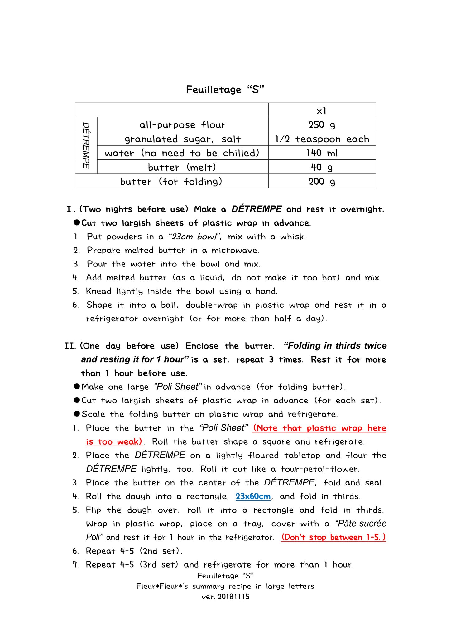 Fleur*Fleur*, 201811