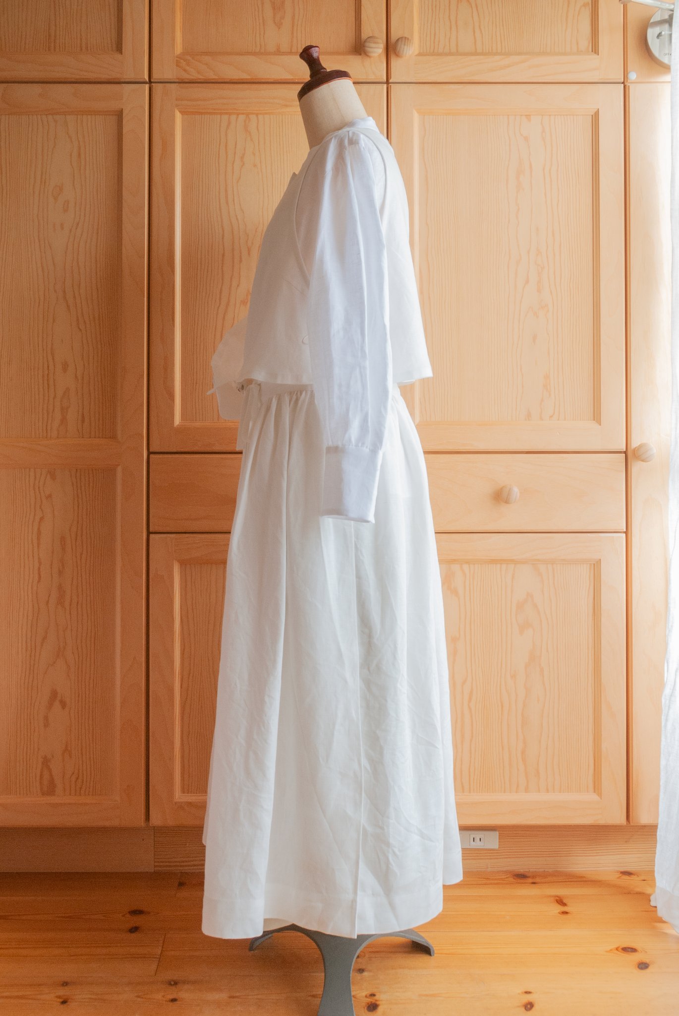 apron dress set A (#004 + #008) for sweets, Fleur*Fleur*