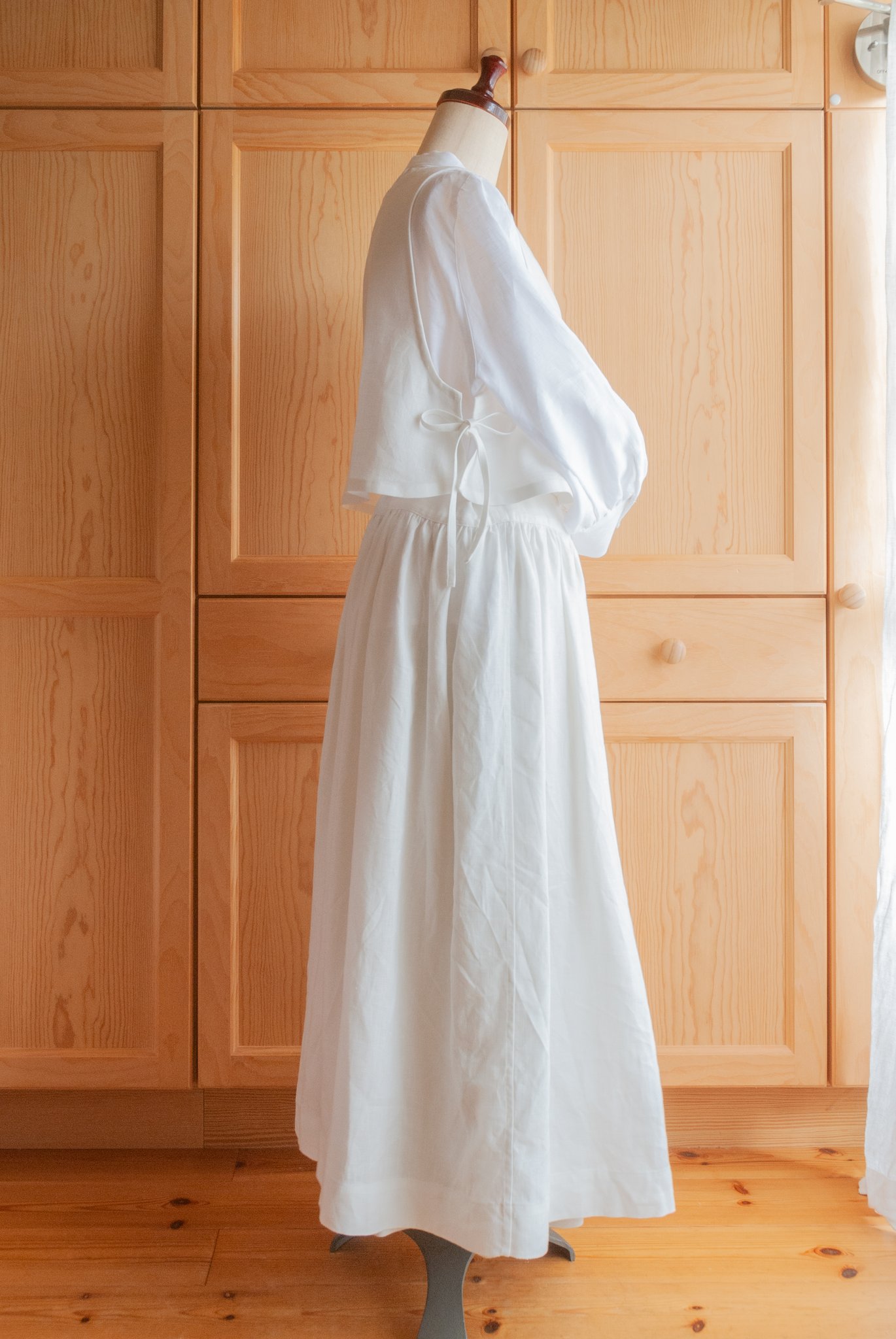 apron dress set A (#004 + #008) for sweets, Fleur*Fleur*