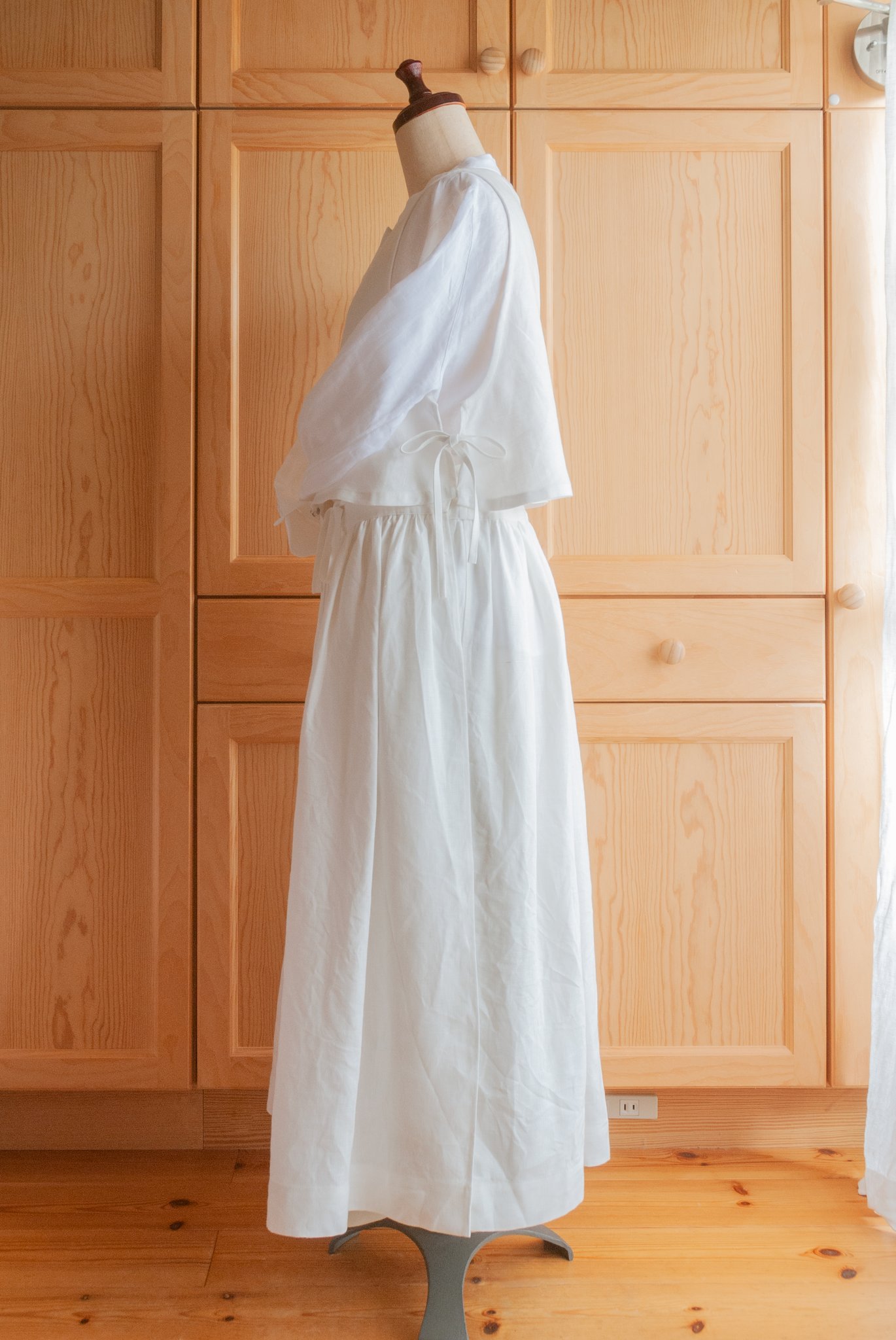 apron dress set A (#004 + #008) for sweets, Fleur*Fleur*