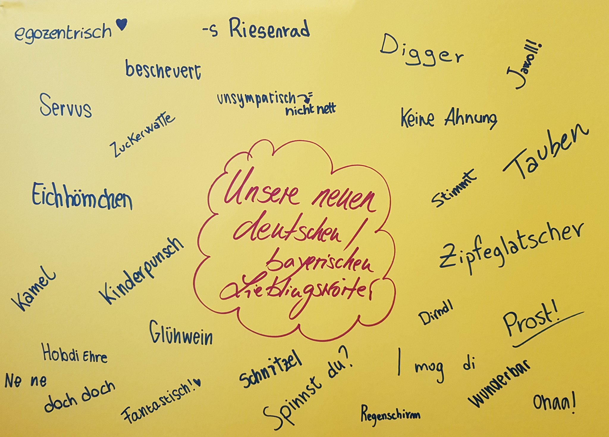 Bayerische Lieblingswörter