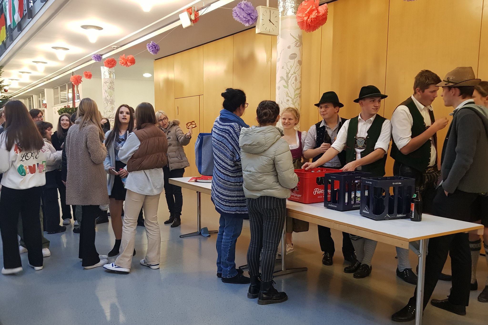 Ankunft der Italiener